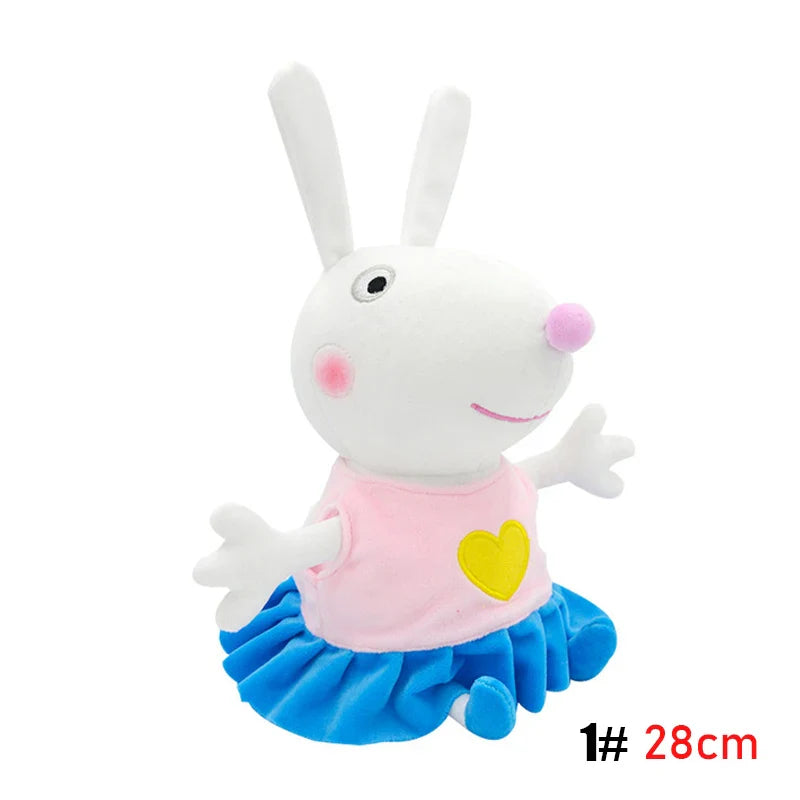 28Cm Peppa Pig Plush Toy Peppa Forever Friends Bigger Edmund Elephant Pedro Pony Suzy Sheep Zoe Zebra Room Kids Birthday Gift