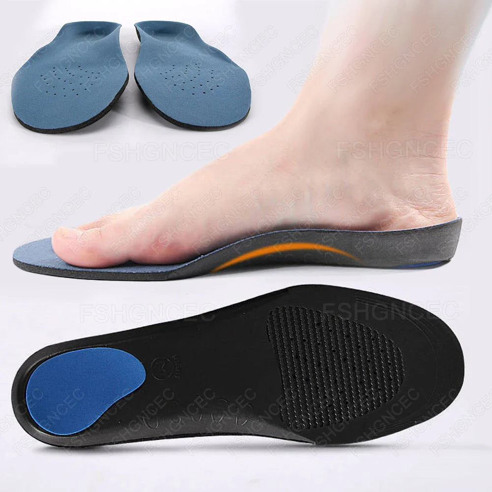 Semelle intérieure orthopédique Support de voûte plantaire semelles orthopédiques pour pieds plats pour soulager la pression doux respirant Absorption des chocs semelles intérieures thermiques