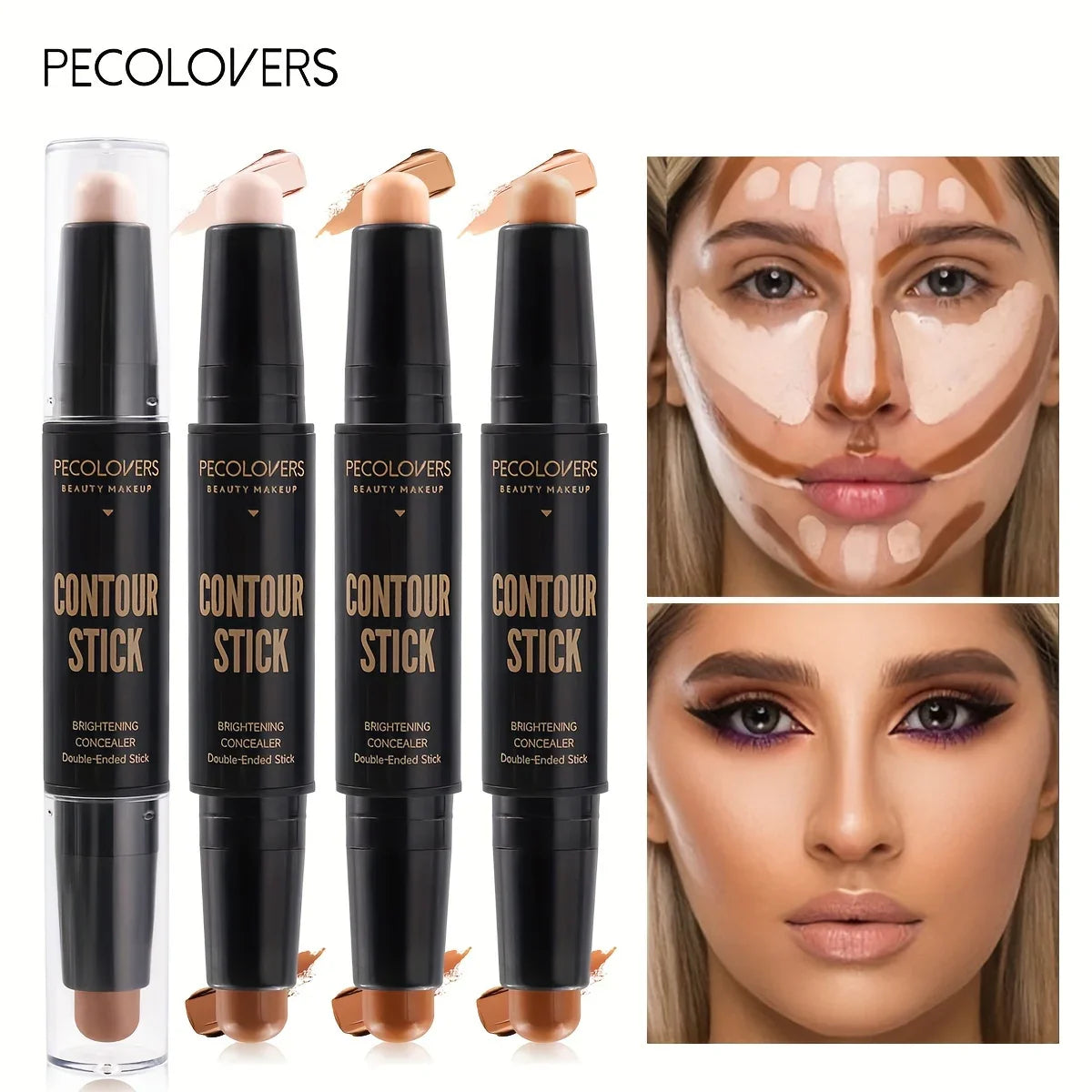 Crème de base de maquillage bronzante pour femme, correcteur de visage, contour du visage, cosmétiques de beauté, nouveau fond de teint