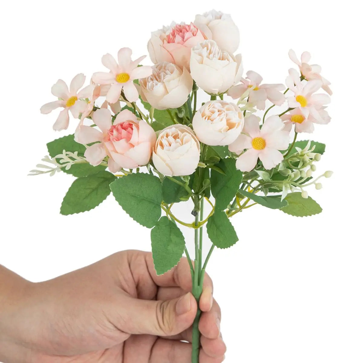 Fleurs de pivoine simulées, saint-valentin, mariage, fête des mères, Thanksgiving, décoration de jardin intérieure et extérieure de printemps