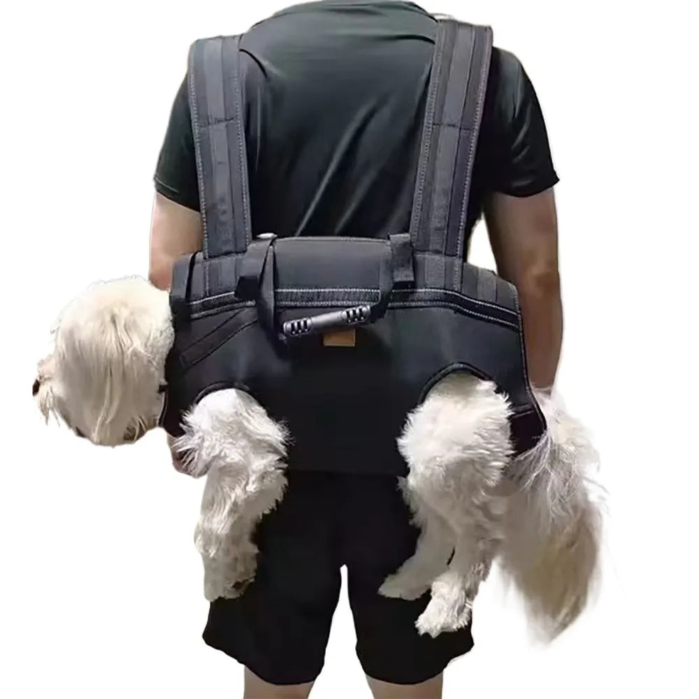 Sac à dos de voyage pour animaux de compagnie (3 tailles), porte-épaule, randonnée en plein air, marche, Durable et confortable, en tissu Oxford, pour chien/chat