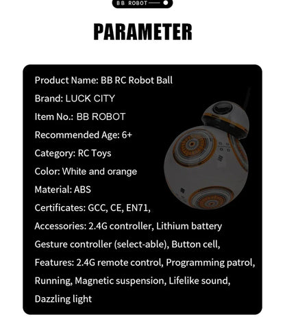 Robot RC 2.4G Radio télécommande avec montre sonore capteur d'induction de geste Robot Intelligent jouets cadeaux accessoires pour les enfants