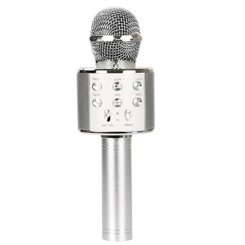 Karaoke Wireless Microphone Mic For Cell Mobile Phone Do Singing Bluetooth Condenser Mikrofon Blutooth Smartphone Micro DJ Audio