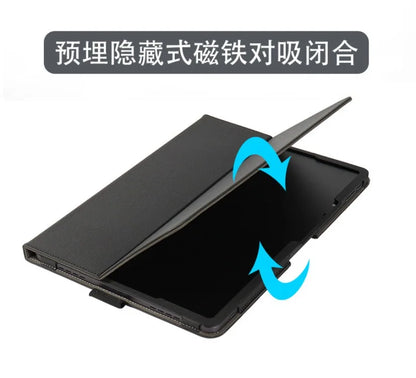 Case For TCL NXTPAPER 14 Case 9491G 14.3" Tablet PC Magnetic Cover with Hand Strap PU Leather Flip Book Funda