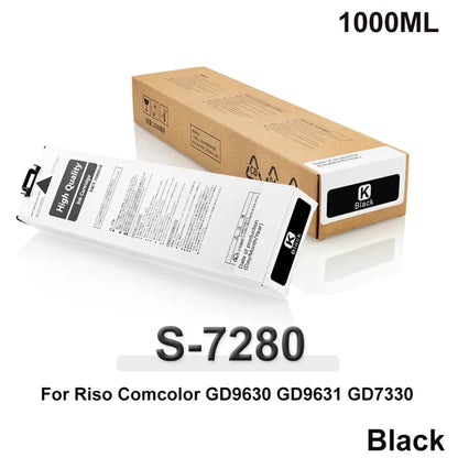 Pour cartouche d'encre Riso 7280 7281 7282 7283 7284 pour imprimantes Riso Comcolor GD9630 GD9631 GD7330 GD9630R GD9631R GD7330R