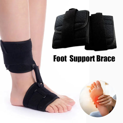 Attelle orthopédique pour pied tombant, 1 pièce, support stabilisateur d'attelle, soulagement de la douleur, fasciite plantaire sportive, protection réglable de la cheville