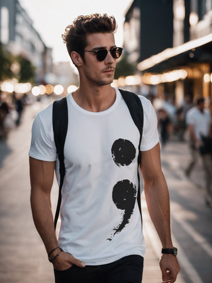Semicolon Tee