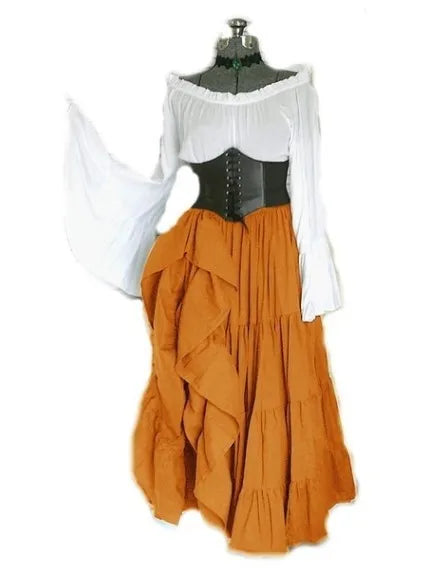 Masquerade Victorian Gothic Queen Evening Dress Medieval Renaissance Elf Princess Lolita Party Women Dance Retro Cosplay Costume
