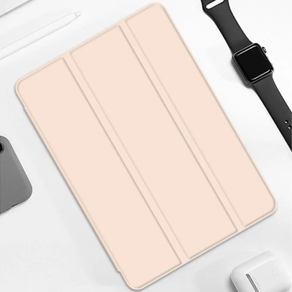For Redmi Pad 2 Case 2025 11inch TPU Tri-Fold Stand Smart Tablet Case For Redmi K Pad 8.8 Cover Funda Xiaomi Redmi Pad SE 11 8.7