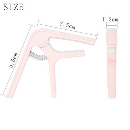 Capodastre de guitare universel ABS pince de réglage clé guitare électrique acoustique basse ukulélé guitare Capotraste Guitarra pièces et accessoires