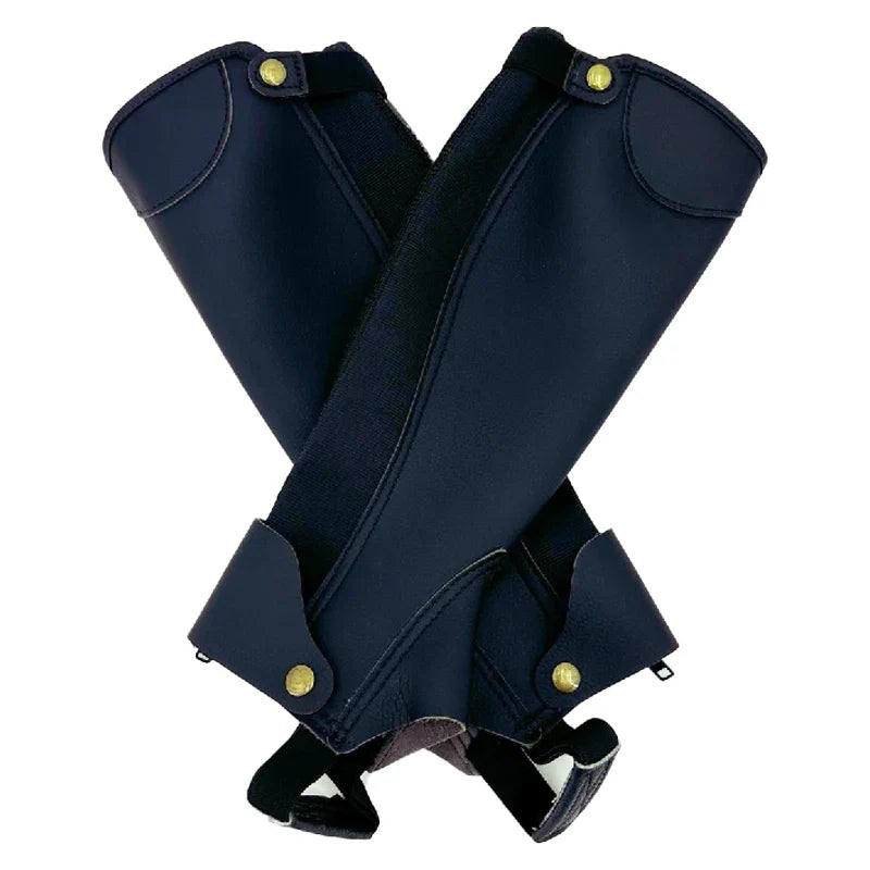 Equestrian Legging Horse Riding Equipment Pirate Knight Equestrian Boot Cover Faux Leather Gaiter Medieval Renaissance Steampunk