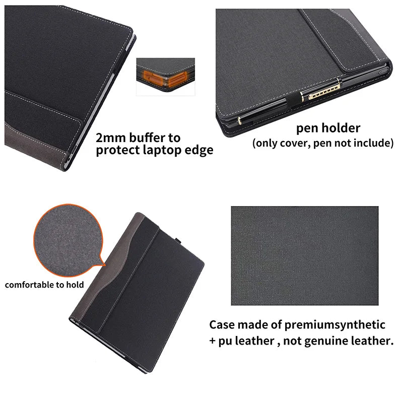 Housse de protection amovible pour ordinateur portable HP EliteBook 660 665 G11 / ProBook 460 465 G11, 16 pouces, cadeau