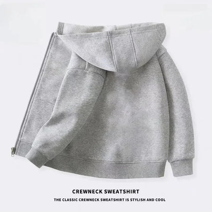 Sweat à capuche zippé Peppa Pig pour enfants, style dessin animé, pour garçons et filles de 3 à 14 ans