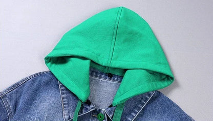 Cowboy Coat Woman Plain Crop Short Casual Small Denim Jacket for Women Deals Original Cowgirl Clothing 2025 Fashion Trend Models