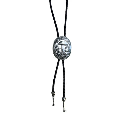 Collier occidental F42F, pendentif Rose sculpté, cravate Bolo pour adolescente, chemise, pull, décors
