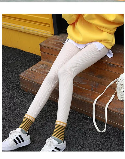 Women's Warm Winter Leggings, Thick Fleece Thermal Pants, Slim, High Waist, Elastic Tights, Solid Colors