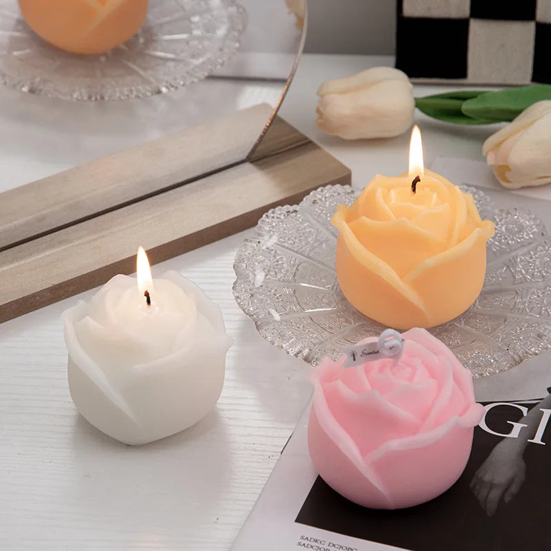 Scented Decorative Candle Aromatherapy Christmas Candles Wedding Birthday Party Decor Scented Candle Nordic Room Decor