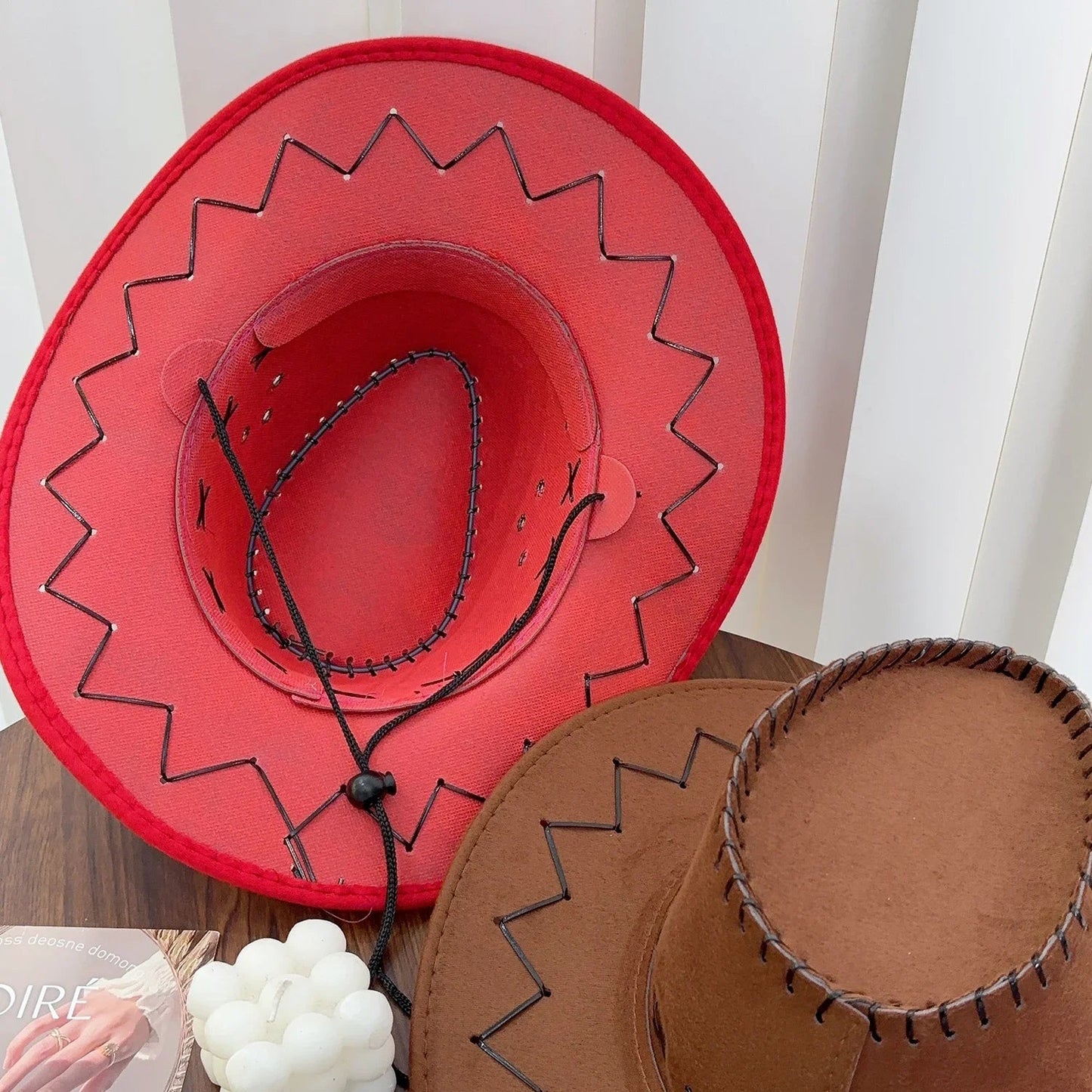 Chapeau de Cowboy Simple pour adultes, casquette de Cowgirl occidentale, accessoires de Costumes d'anniversaire d'halloween, décorations de vacances, cadeaux