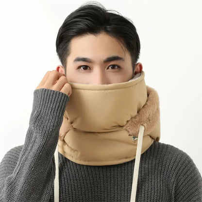 Chapeau chaud d'hiver pour hommes et femmes, Protection des oreilles de cyclisme d'automne et d'hiver avec velours épais pour la Protection contre le froid