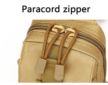 Petit sac de poitrine de Camouflage antivol pour l'extérieur, sac à bandoulière de randonnée en Nylon pour chasse, pêche, Camping, Cycking
