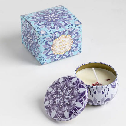 Bougies parfumées Osmanthus Gardenia avec pétales, petites bougies parfumées romantiques pour cadeaux d'anniversaire de filles, aromathérapie pour la maison