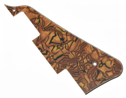KAISH USA Spec noir 3 plis LP guitare Pickguard plaque à gratter convient pour Gibson Les Paul