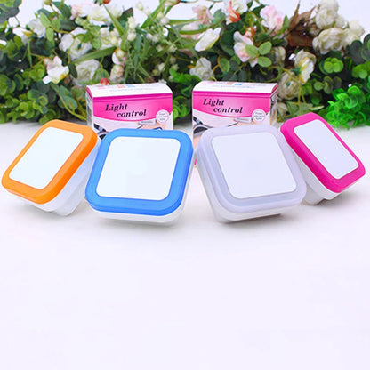 Mini veilleuse LED sans fil avec capteur, prise EU/US, éclairage décoratif pour chambre d'enfant, salon