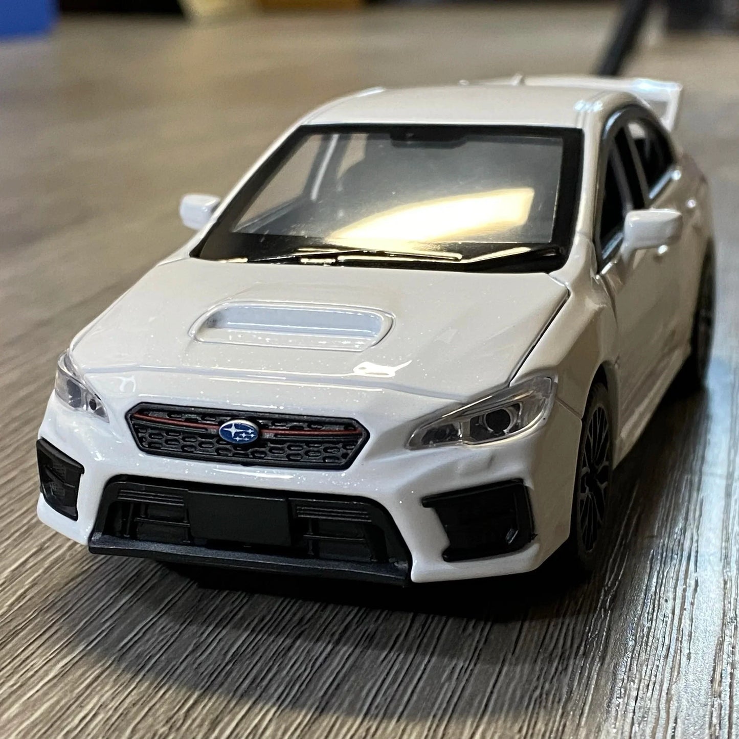 1:30 Subaru Impreza WRX STI 2020 supercar alliage moulé sous pression modèle accessoires de voiture ornements intérieurs de voiture saint valentin pour ami