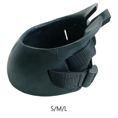 Horse Hoof Boots Protective Cover Equine Hoof Protector Equestrian Equipment Comfortable Rubber for Equestrian Fittings