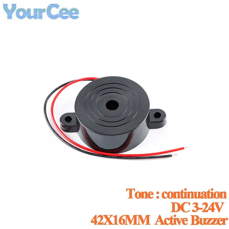 SFM-27 SHD4216 alarme sonore électronique alarme sonore continue/intermittent DC 3-24 V 12 V décibel élevé pour Arduino voiture Van