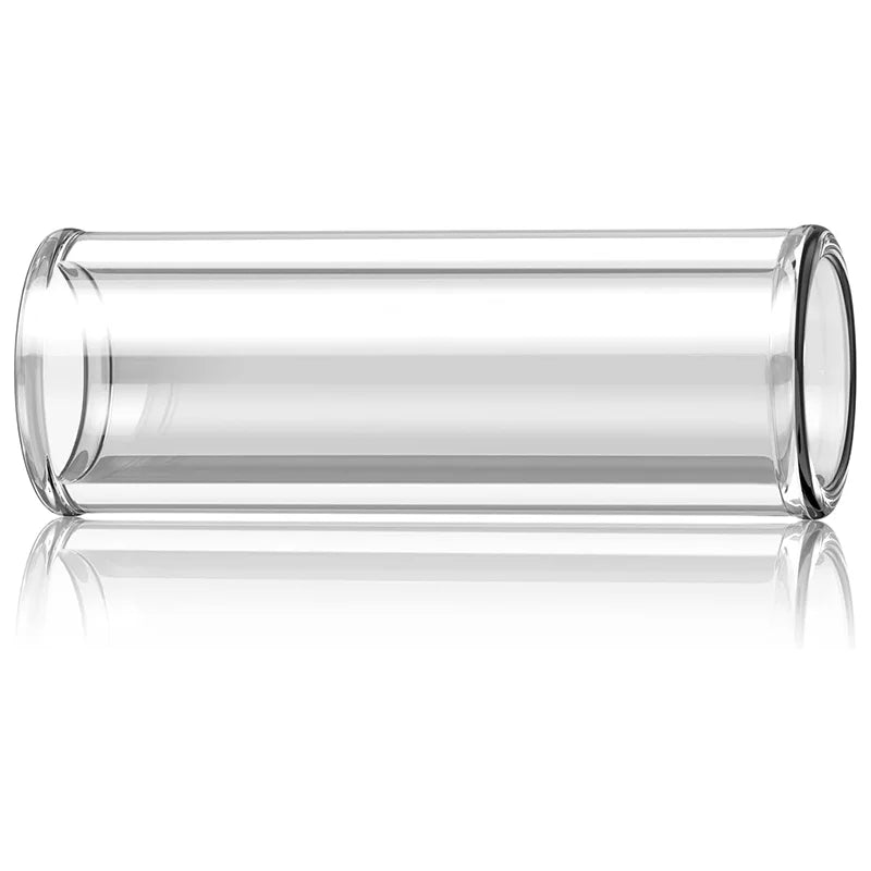 Barre coulissante de guitare 6CM, hauteur transparente, diapositives de doigt en verre pour guitare, Ukulele, Instruments à cordes, accessoires de guitare
