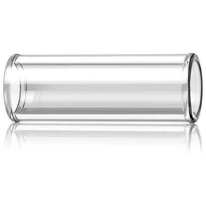 Barre coulissante de guitare 6CM, hauteur transparente, diapositives de doigt en verre pour guitare, Ukulele, Instruments à cordes, accessoires de guitare