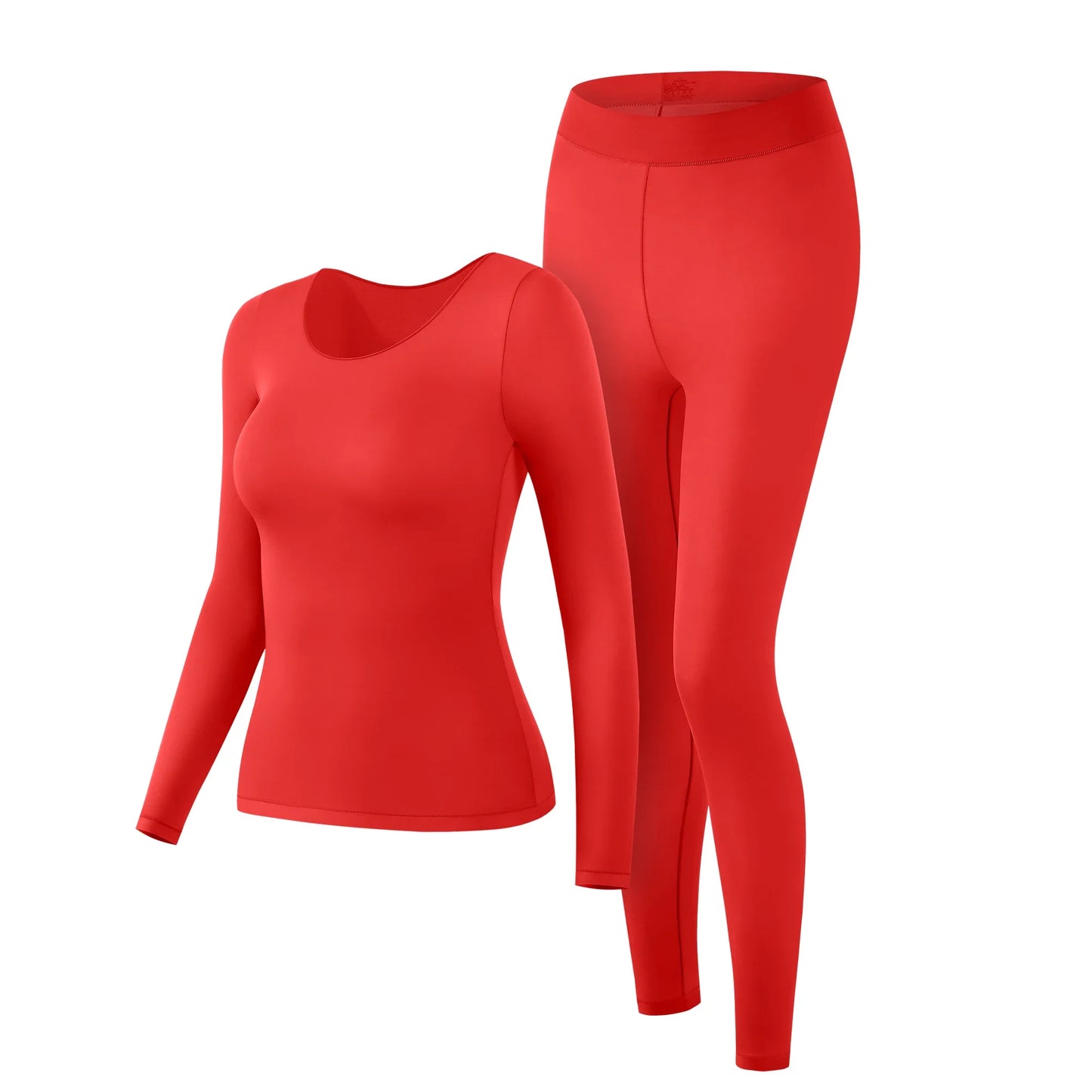 Women's Winter Thermal Underwear, Seamless, Ultra-thin, Single Layer, Shaping, Long Johns, Sexy Ladies Lingerie, L-XL