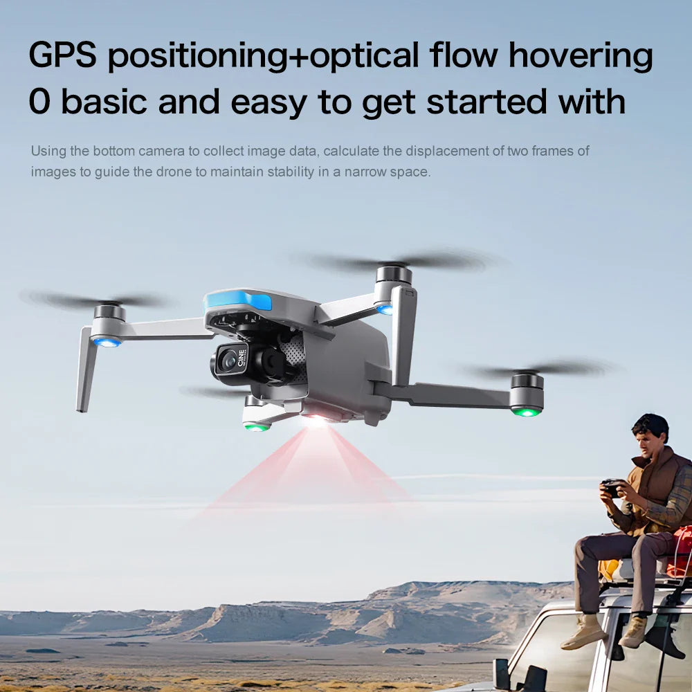 S-X1 MAX Drone GPS 4K professionnel HD EIS Caméras 3 axes Cardan aérien sans balais Écran 4.5" 5G WIFI FPV Drones RC Quadricoptère