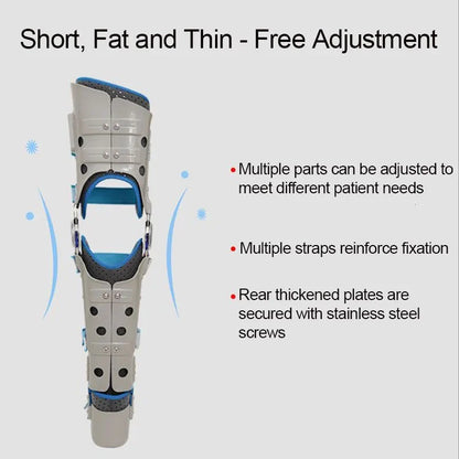 Adjustable knee pads, leg flushing splint, knee joint support, Orth4WD, Ligament Orthosis