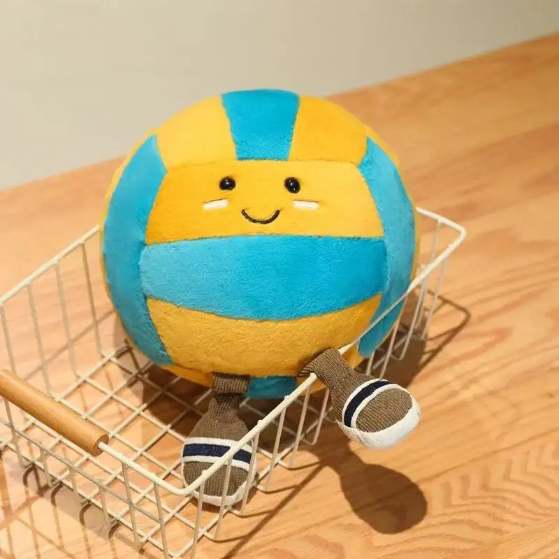 Jellycat Plush, New Volleyball Doll, Handmade Toy, Cute Cartoon Doll, Cushion, Children's Birthday Gift