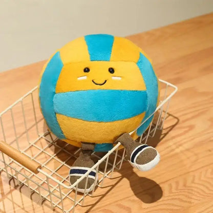 Jellycat Plush, New Volleyball Doll, Handmade Toy, Cute Cartoon Doll, Cushion, Children's Birthday Gift