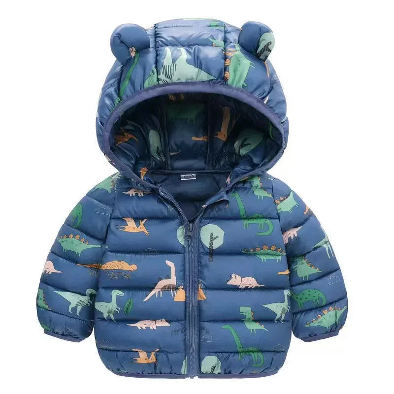 Manteaux d'automne pour filles, doudounes chaudes pour bébés, vestes à capuche, vêtements d'extérieur pour enfants, manteaux à la mode pour garçons, vêtements mignons 1-5 ans