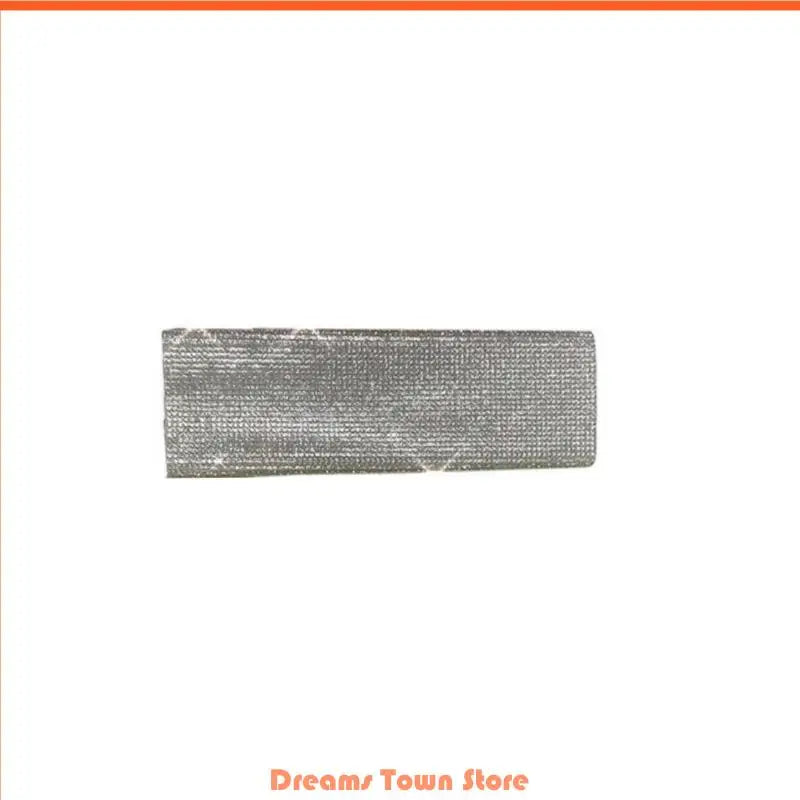 Decorative protective cover for microphone, adorned with rhinestones and sequins, compatible with 90% of portable wireless microphones used in KTVs and bars.