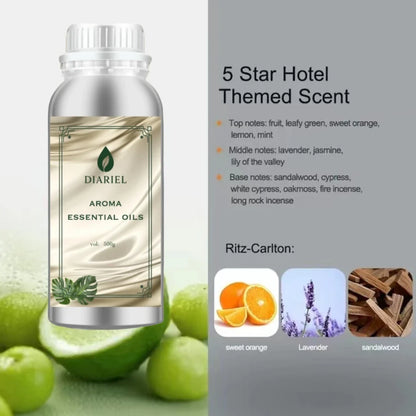 500ML Hotel Aromatic Oils Home Fragrance Electric Air Freshener Aromatherapy Pure Natural Aroma Diffuser Essential Oils