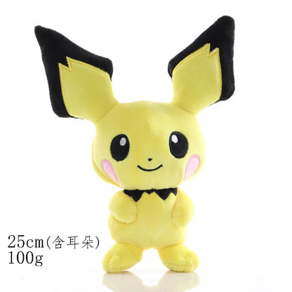 Pikachu Pokemon Plush Doll Charmander Bulbasaur Squirtle Psyduck Eevee Plush Soft Stuffed Animals Peluche Plushie Toy Gifts