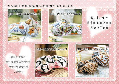 Cross Stitch Kits Stich Pin Cushion Sewing Kits Cross-stitch Easy Embroidery Cross Stitch Complete Kit Needle Arts & Craft Hobby
