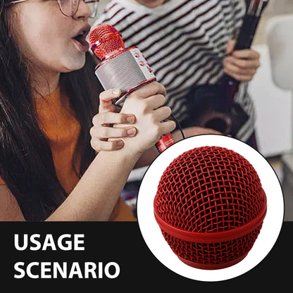 Tête de remplacement de Microphone en acier, 1 pièce, couvercle de Grille de micro pour 58 microph pour Shure Beta, accessoires de remplacement de Microphone