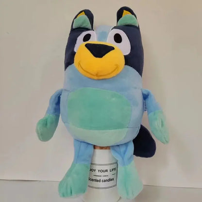 Bluey Family Plush Toys Animation Peripheral Bluey Cute Dog Rag Kawai Doll Blue Family Plush Toy Doll Gifts