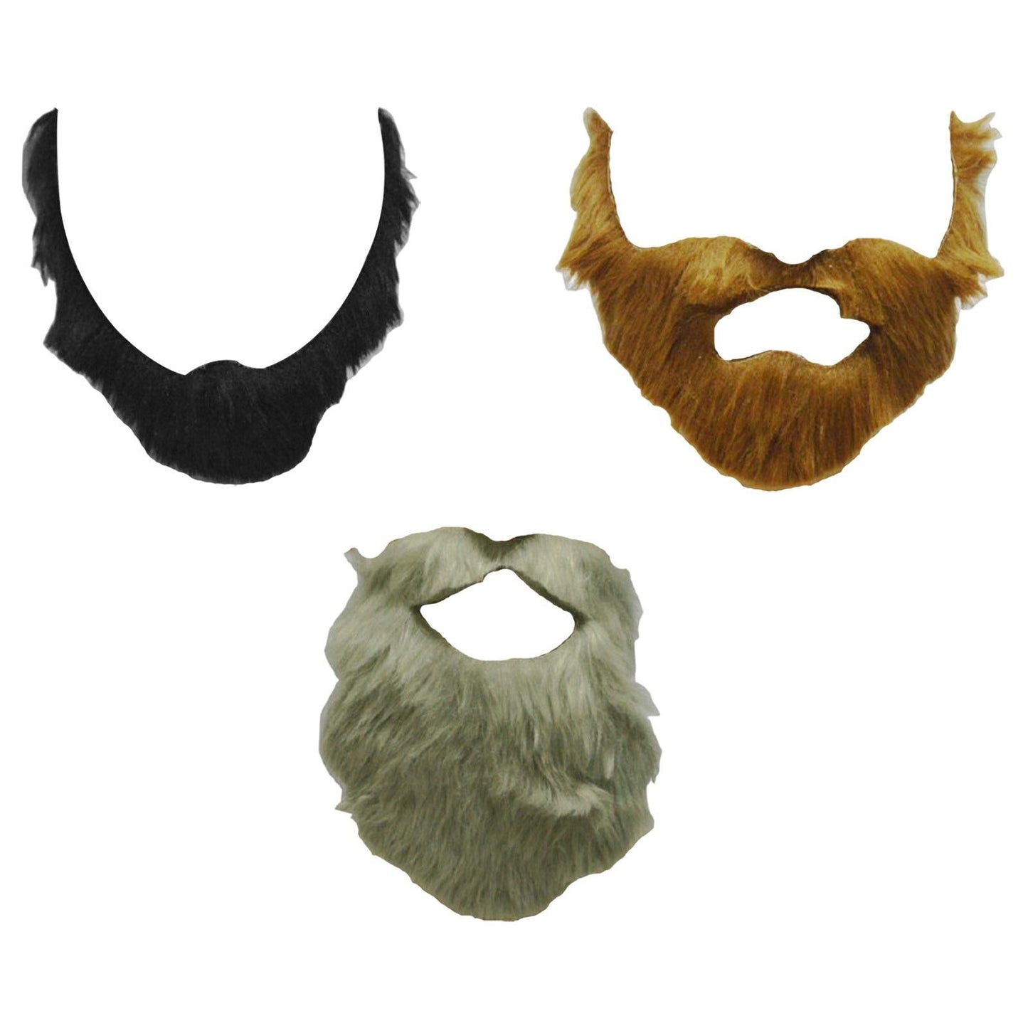 Fausse barbe Costume maquillage réaliste moustache Cosplay flanelle barbe habiller