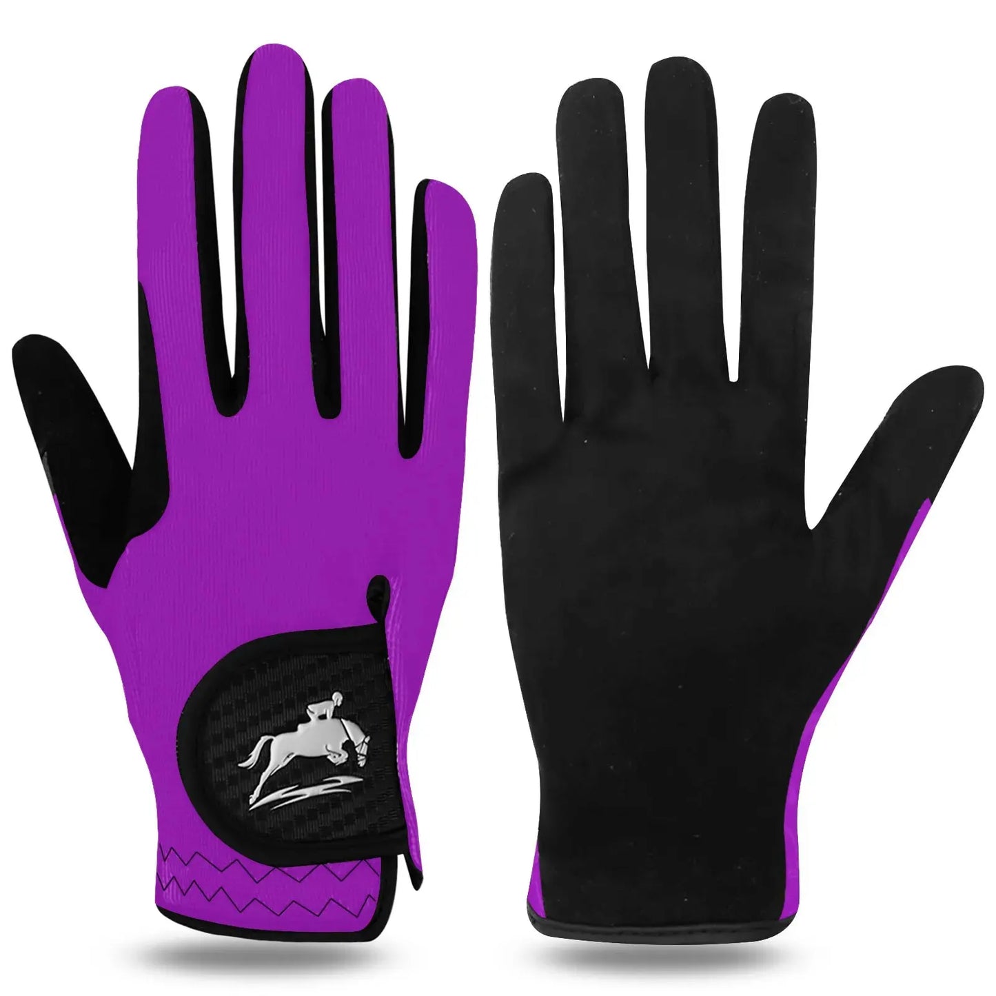 Gants d'équitation équestres pour femmes en maille respirante légers, pack de couleurs, prise confortable par tous les temps