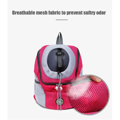 Pet Backpack for Small and Medium Dogs, Pet Carrier Backpack, Breathable Travel, Dog Carrier, Pet Transport Supplies