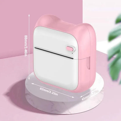 1PC Portable Thermal Printer Efficiently and Quickly Mini Printer Inkless Pocket Photo Printer for Study Notes Pictures DIY
