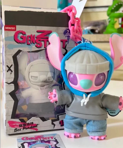 Stitch Gen Z Street Series Boîte Mystère Vinyle Poupées Mode Mignonnes Cadeaux d'Anniversaire