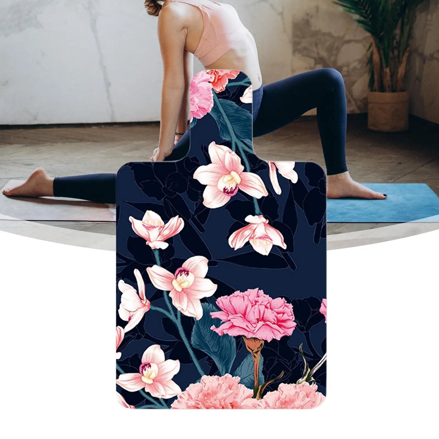 Tapis de Pilates Reformer, tapis de yoga antidérapant, tapis de gymnastique, fitness sportif, serviette de yoga épaisse et légère, équipement de fitness à domicile